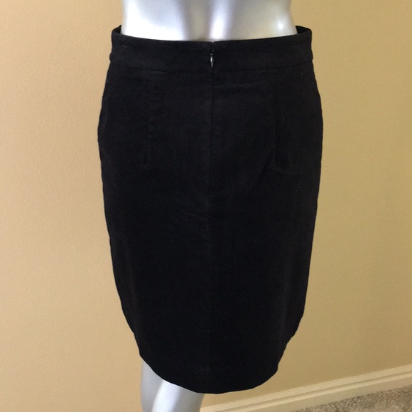 Ann Taylor Petite Velvet A-line skirt with pockets - Picture 7 of 10